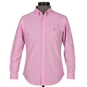 Ralph Lauren Oxford Shirt Mens 18 36/37 Preppy Y2K Classic Streetwear Essential